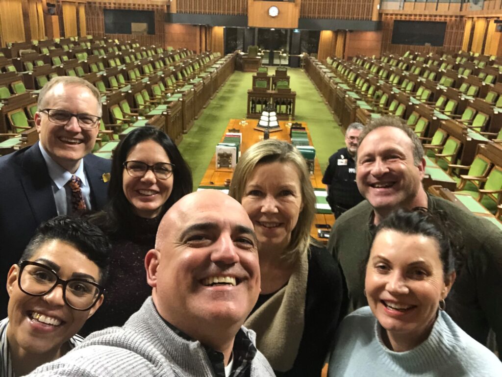Parliament celebrating Motion M-10
